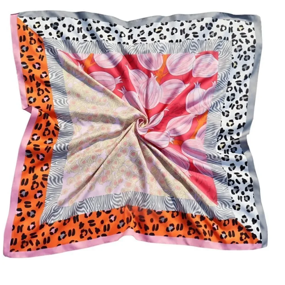 Leopard Fruit Silky Scarf